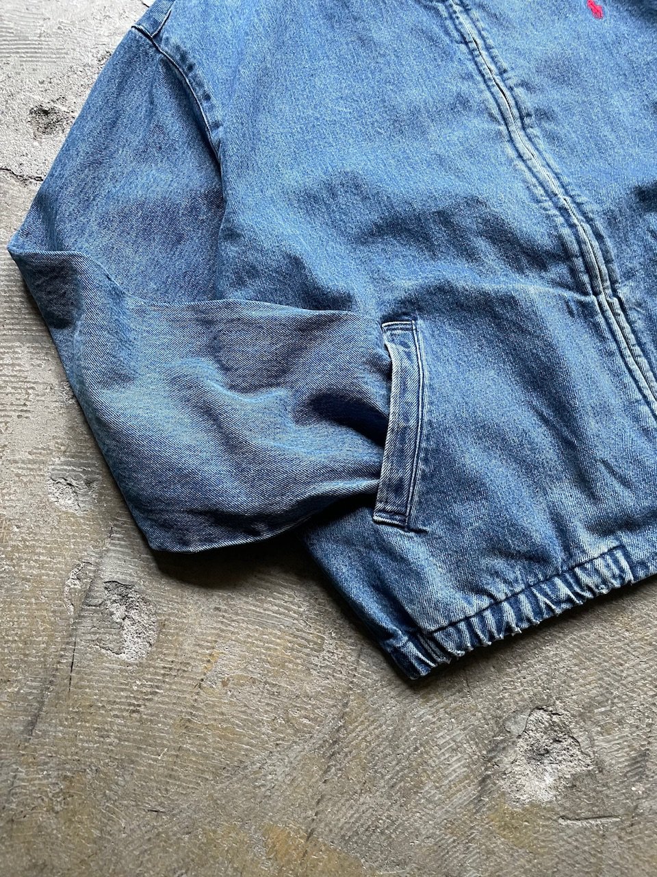 80's Polo Ralph Lauren swing top denim jacket |