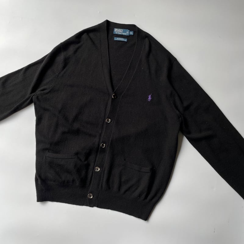 90s Ralph Lauren merino wool knit cardigan | su