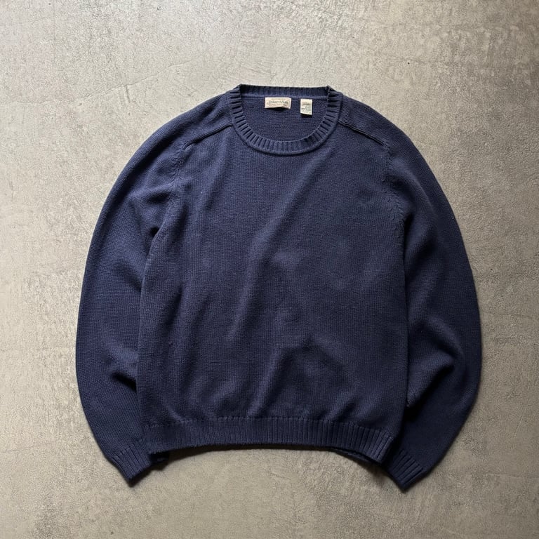 90s〜 St john's bay cotton knit sweater