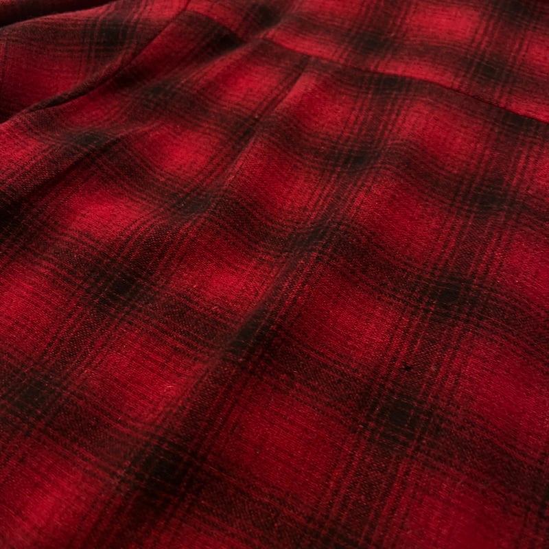 60s Pilgrim ombre check wool shirt | sui & shara