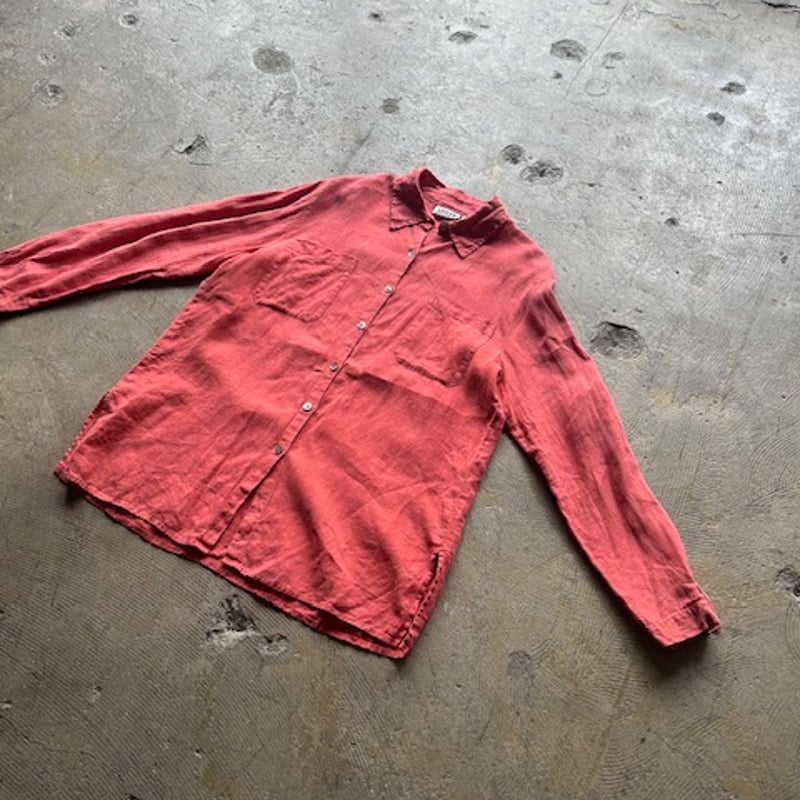USA古着 90s～ CHICO'S DESIGN 総柄 比翼リネンシャツ USA古着 90s～ CHICO'S DESIGN 総柄 比翼リネンシャツ - メルカリ