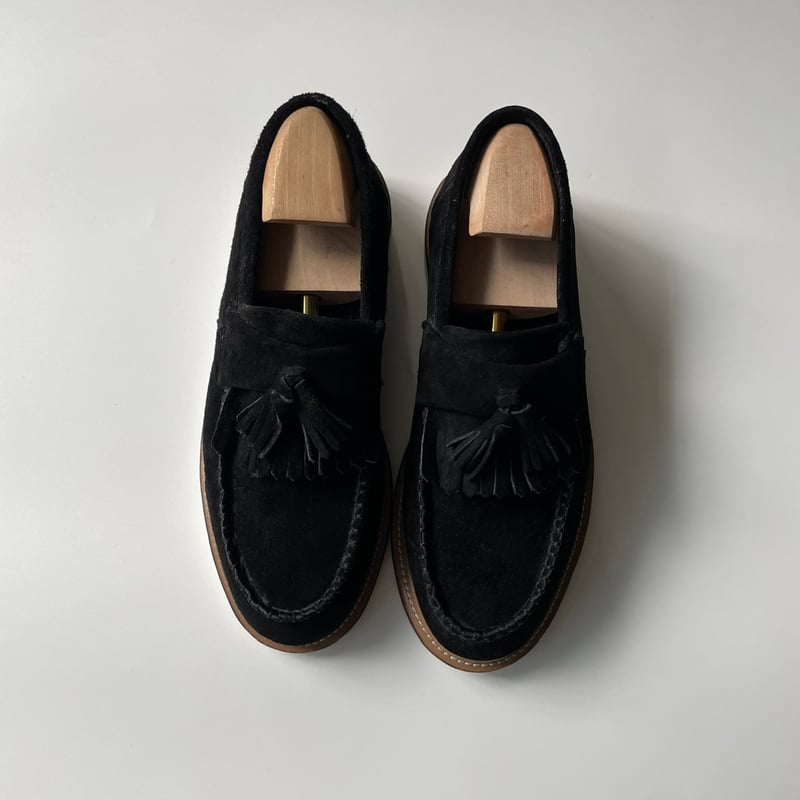 Dr. Martens suede tassel loafer | sui & shara