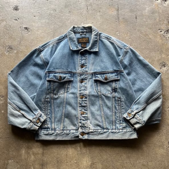 1980〜90s Eddie Bauer デニム ボンバージャケット 1980〜90s Eddie Bauer デニム ボンバージャケット 1980〜90s