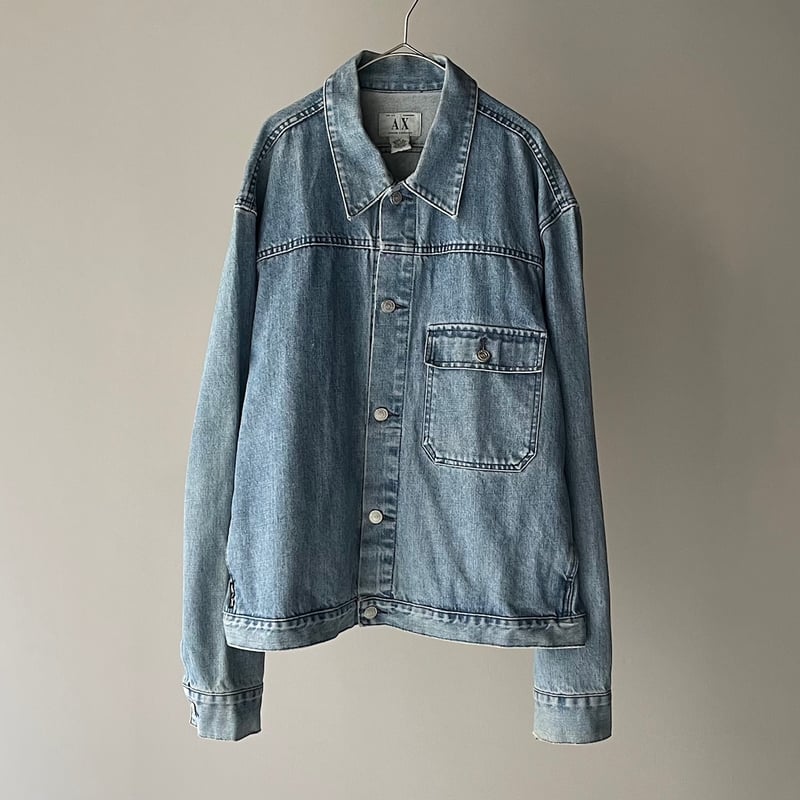 90s Armani Exchange 506XX type denim jacket | s 90s Armani Exchange 506XX type denim jacket | s