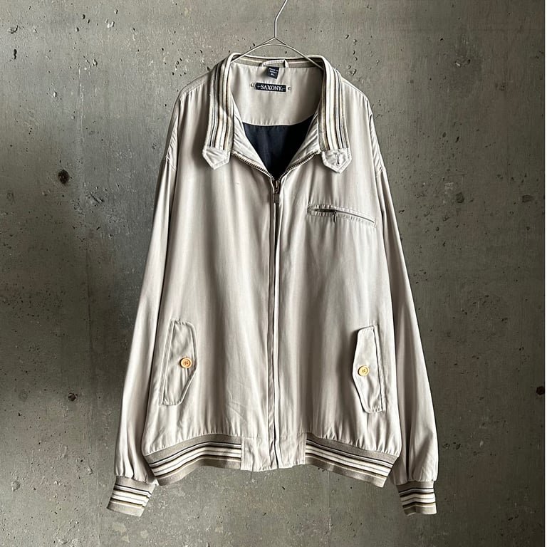 90年代 スイングトップ（~90's SAXONY smooth polyester swing top）