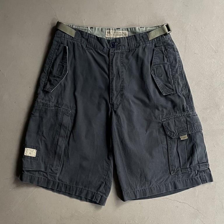 90年代 ショートパンツ（90s~ Military sampling ripstop cotton half pants）