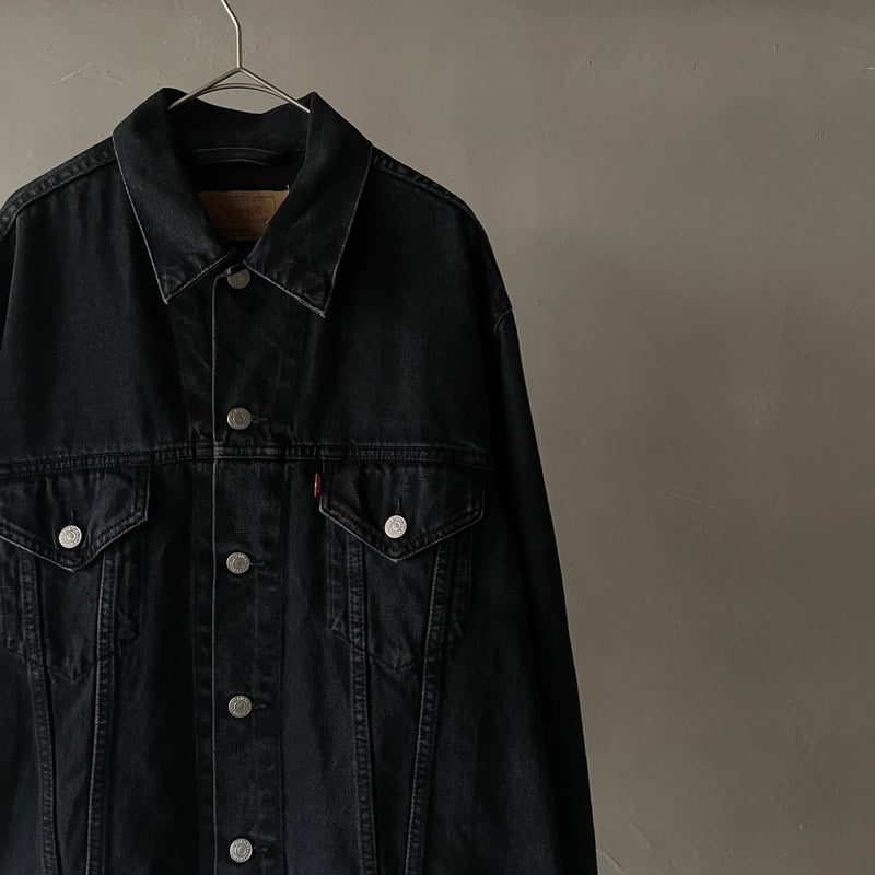 Levi's 70500 ブラックデニムジャケット Sサイズ 90-00's Levi's 70500 Black Denim Jacket L / リーバイス