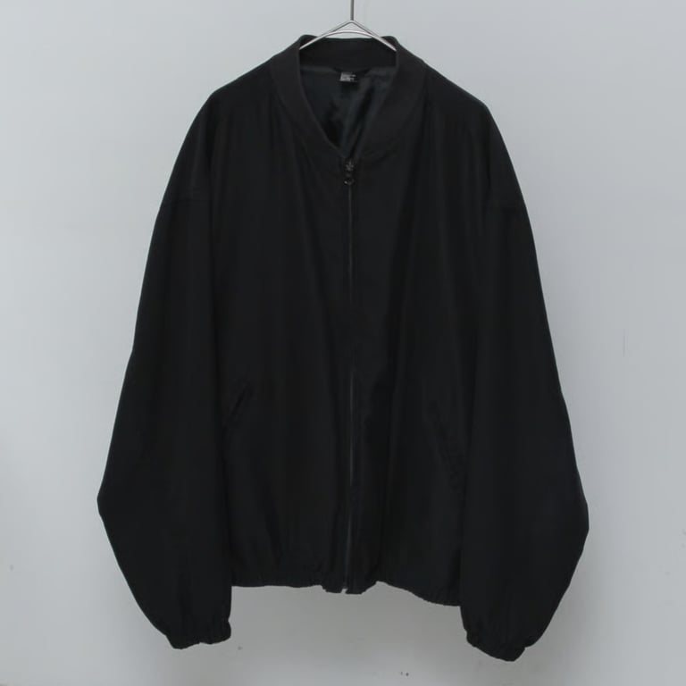 00s claiborne smooth polyester zip up jacket｜クレイボーン