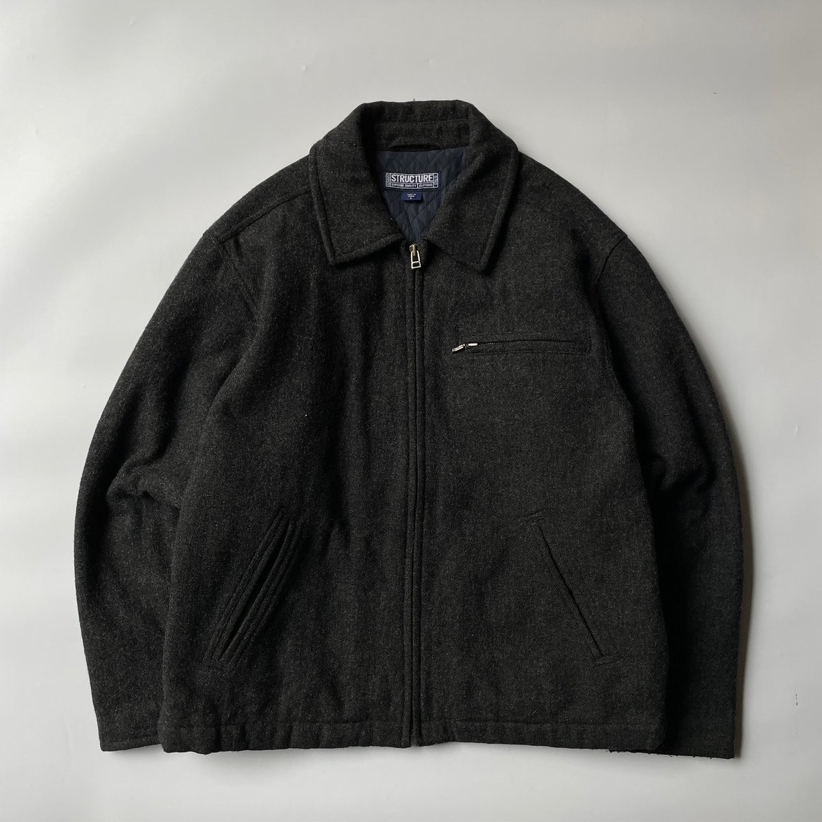 90s Structure wool jacket | sui & shara