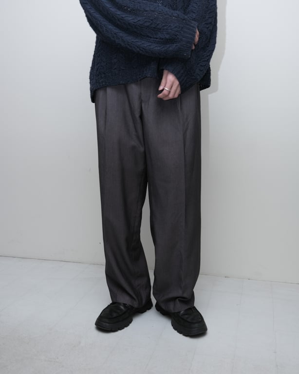 00s~ Pinhead fablic 2tuck slacks