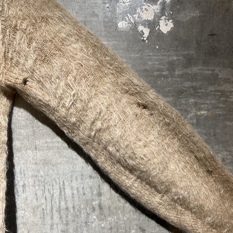 60s Mcgregor ''Powder Snow'' shaggy mohair kni 60s Mcgregor ''Powder Snow'' shaggy mohair kni