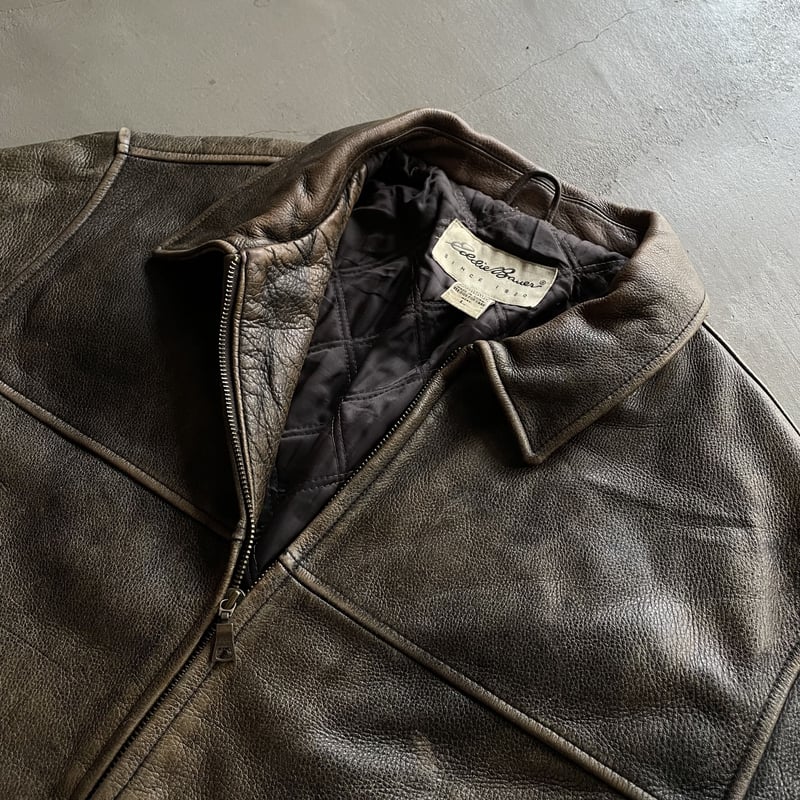 90s〜 Eddie bauer leather jacket | sui & shara 90s〜 Eddie bauer leather jacket | sui & shara