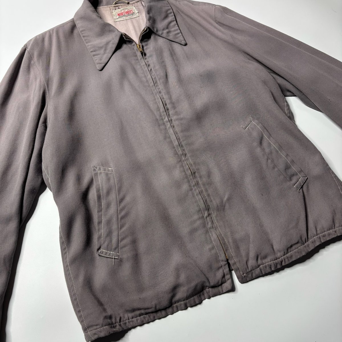 50's NORTH BILT Rayon gabardine jacket | sui &