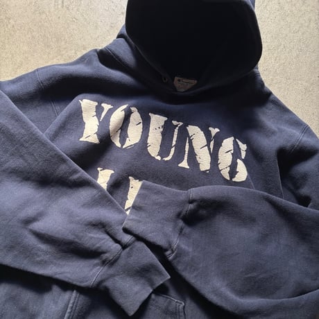 80s Champion reverse weave "YOUNG LIFE"