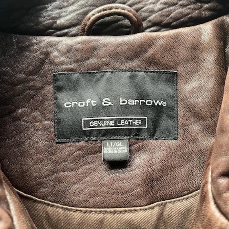 90s Croft&Barrow leather jacket | sui & shara 90s Croft&Barrow leather jacket | sui & shara