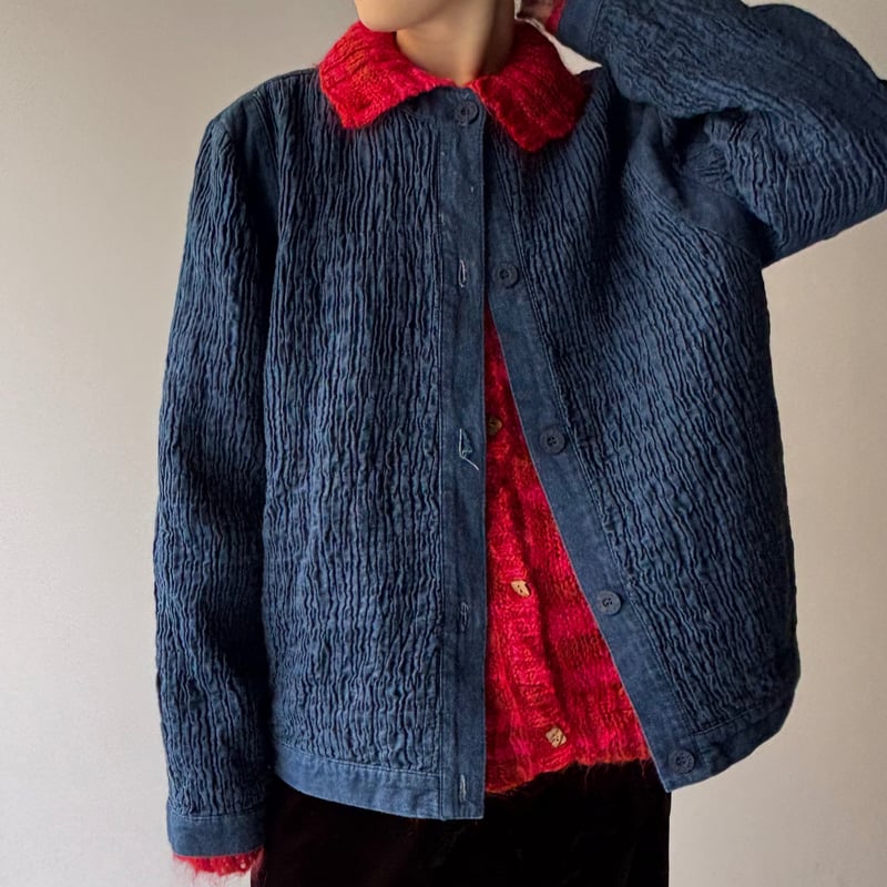 80s〜GENE EWING BIS Shirring jacket | sui & shara 80s〜GENE EWING BIS Shirring jacket | sui & shara