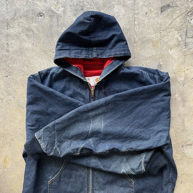 e*a様 80s USA carhartt denim active jacke 80s~ Carhartt denim active jacket made in USA XXL | eBay