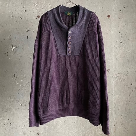 90’s Club room henry neck cotton knit
