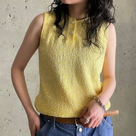 ニットタンクトップ | STORES ニットタンクトップ | STORES