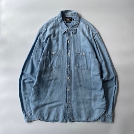 RRL cotton×linen work shirt