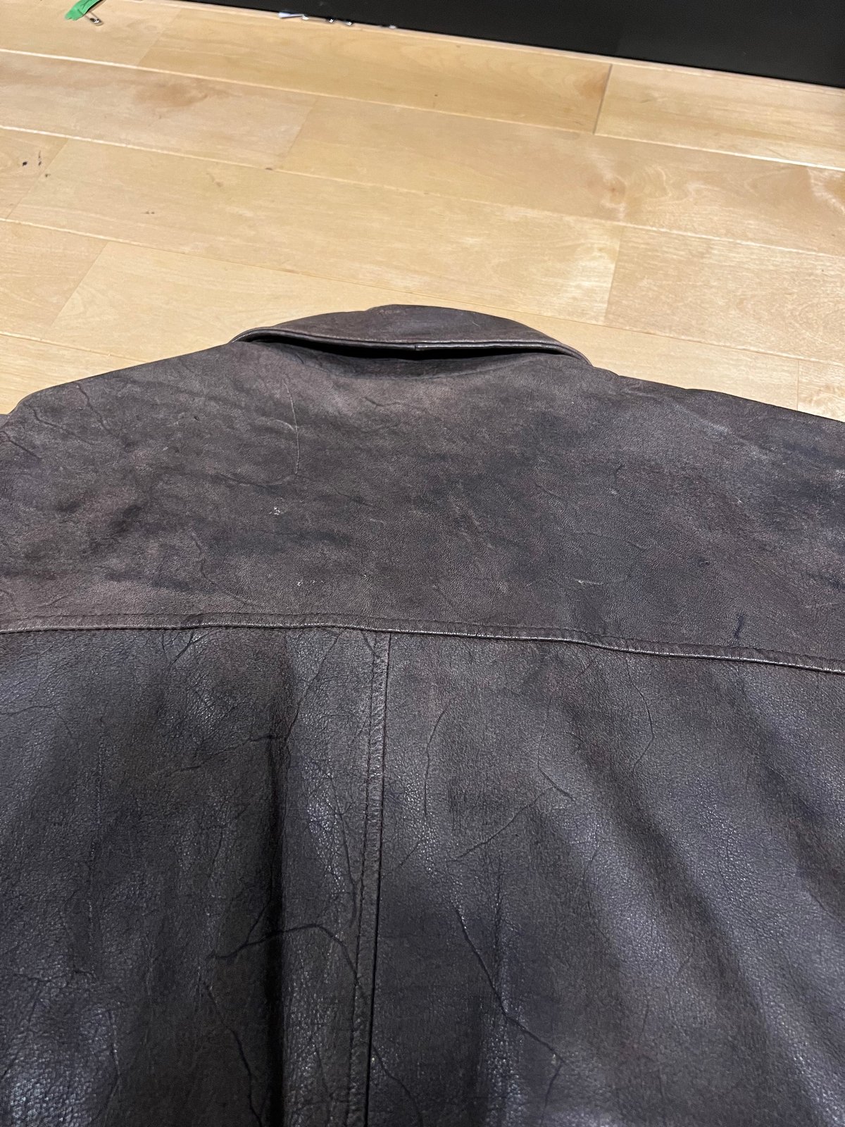 90s Mirage Classics A-2 type leather jacket | s