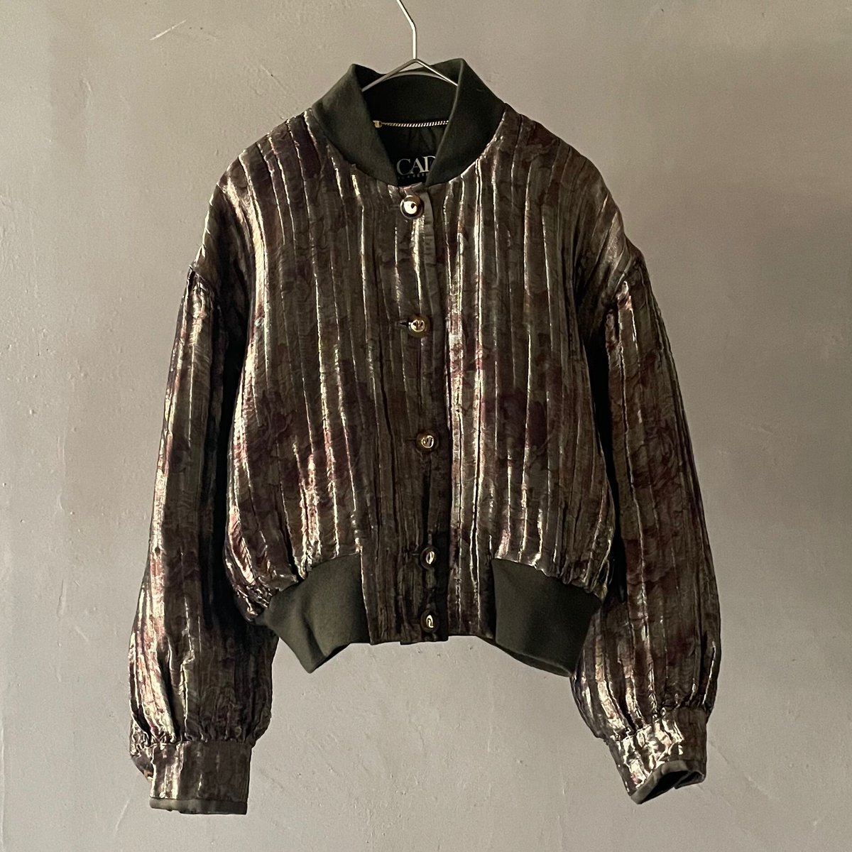 美品♡Lサイズ♡ESCADA エスカーダ ベロア デザイン ジャケット ブラック Escada by margaretha ley short length jacket |