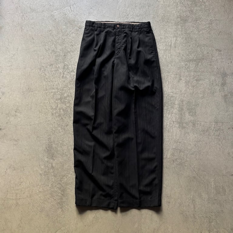 タックパンツ（Havana jack's cafe 2tuck rayon × polyester slacks）