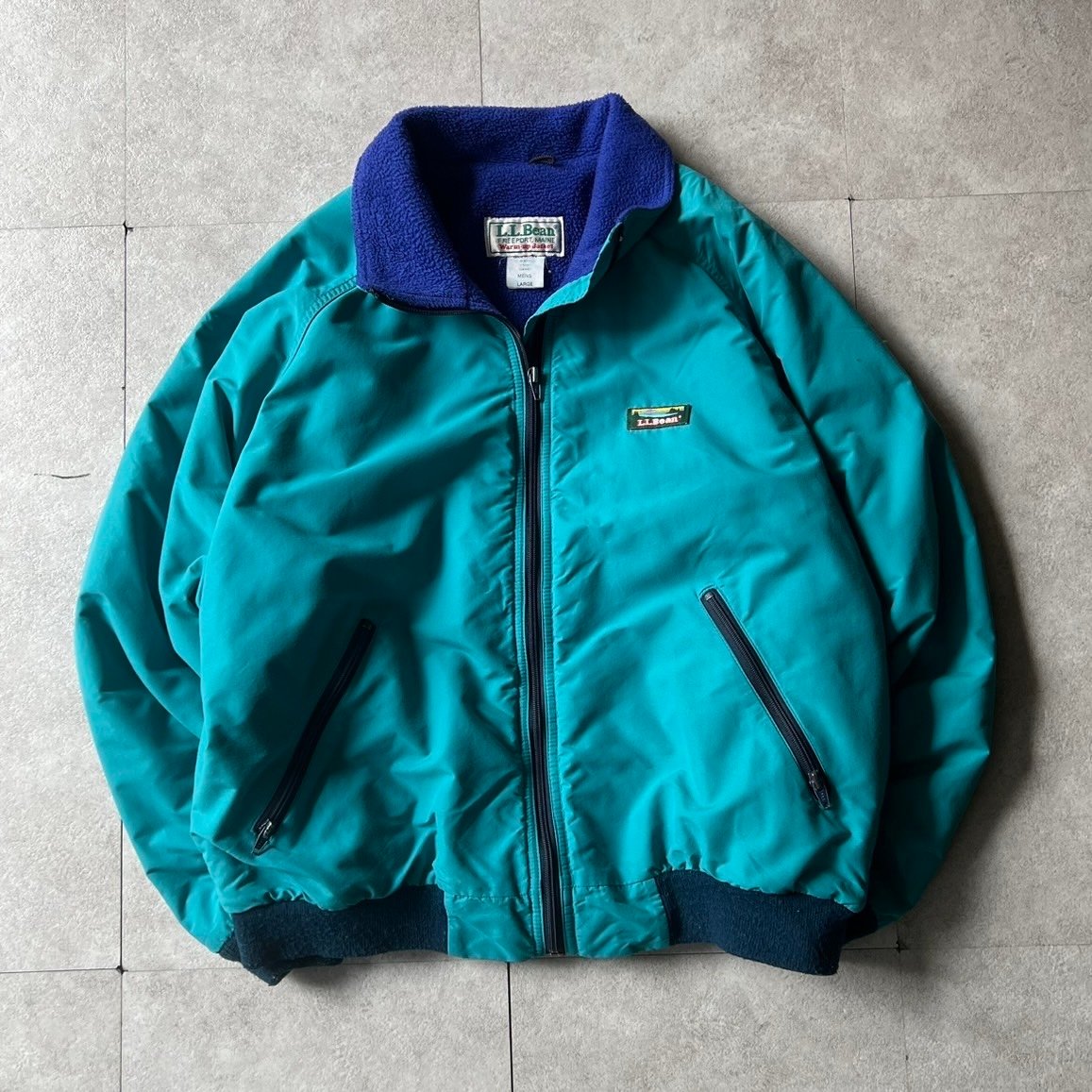 90s L.L.Bean warm-up jacket | sui & shara