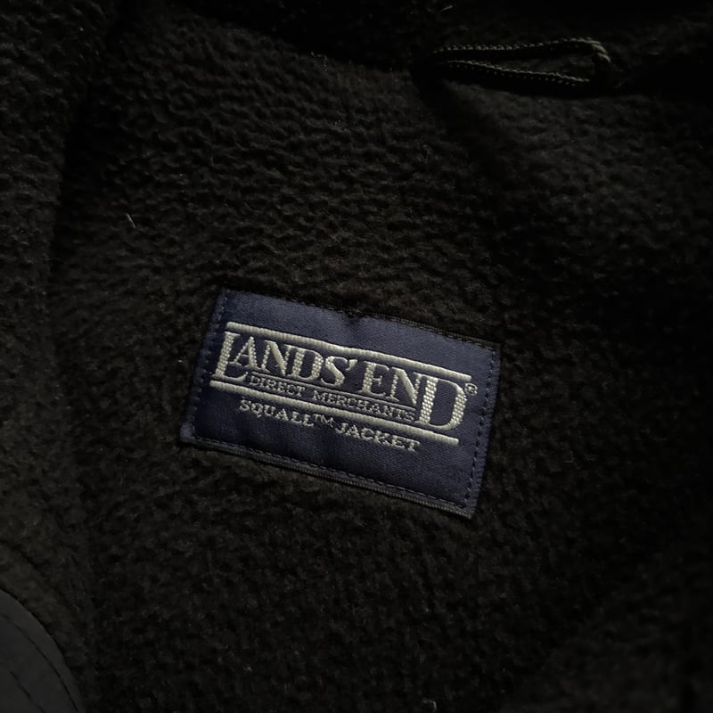 90s Lands'end squall jacket “Black” | sui & shara