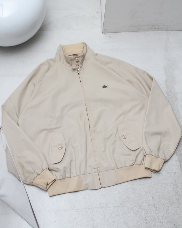 80s IZOD LACOSTE harrington jacket｜ラコステ