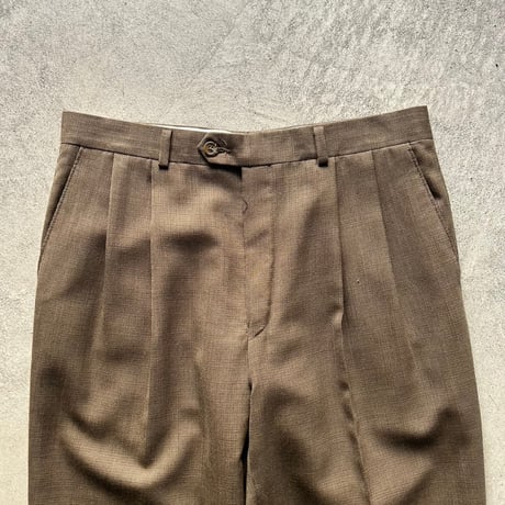 90s Lauren Ralph Lauren 2tuck slacks｜ラルフローレン