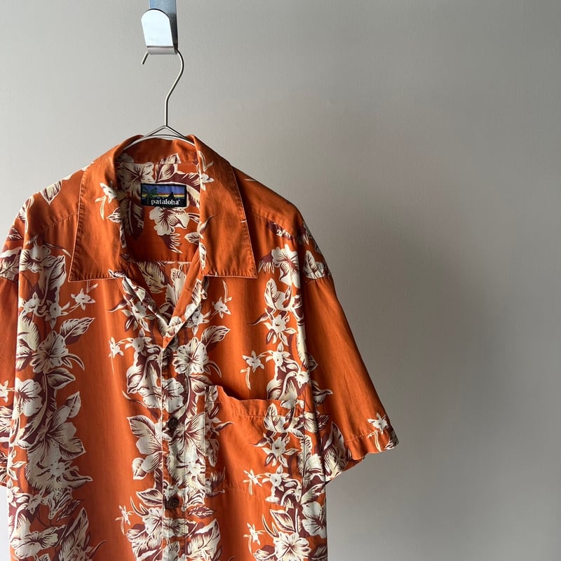 【TK】pataloha アロハシャツ XS ・オレンジ Men's Pataloha Shirt #ALBU [52566]｜patagonia – moderate