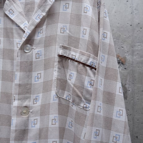 60’s~ TOWN CRAFT sleeping shirt