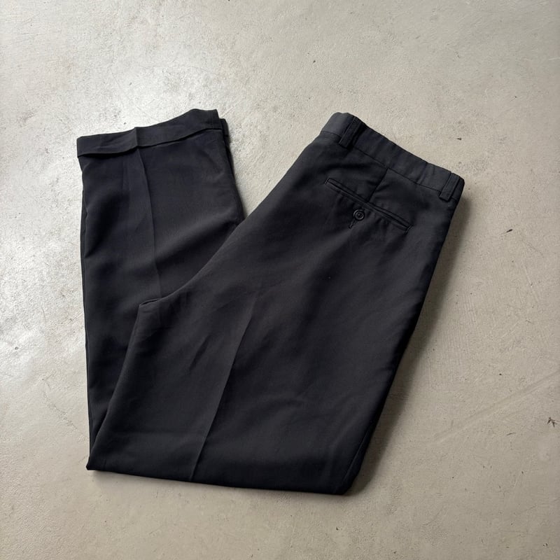 90s PERRY ELLIS デッドストック レーヨンスラックス ツータック 90s~ Perry ellis rayon×polyester 2tuck slacks |