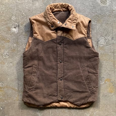 90's switching reversible down vest