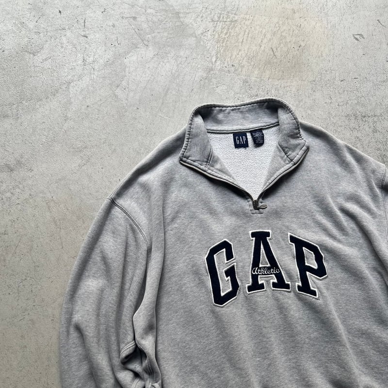 90s y2k OLD GAP sweat vintage アメカジ アーカイブ 90s〜 GAP Half zip pullover sweat | sui & shara