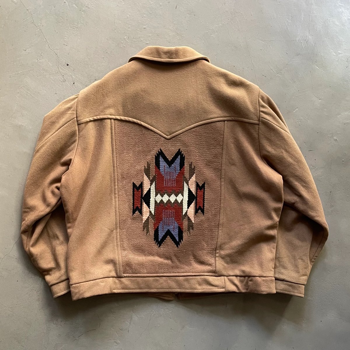 70s vintage Ms. Pioneer スエード チマヨ ジャケット 80s Pioneer wear chimayo wool jacket | sui & shara