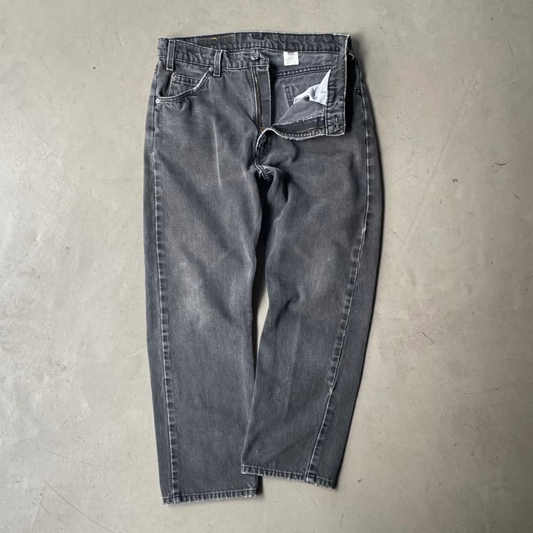 90年代 リーバイス デニムパンツ（1997 Levi's 505 black denim pants｜リーバイス）