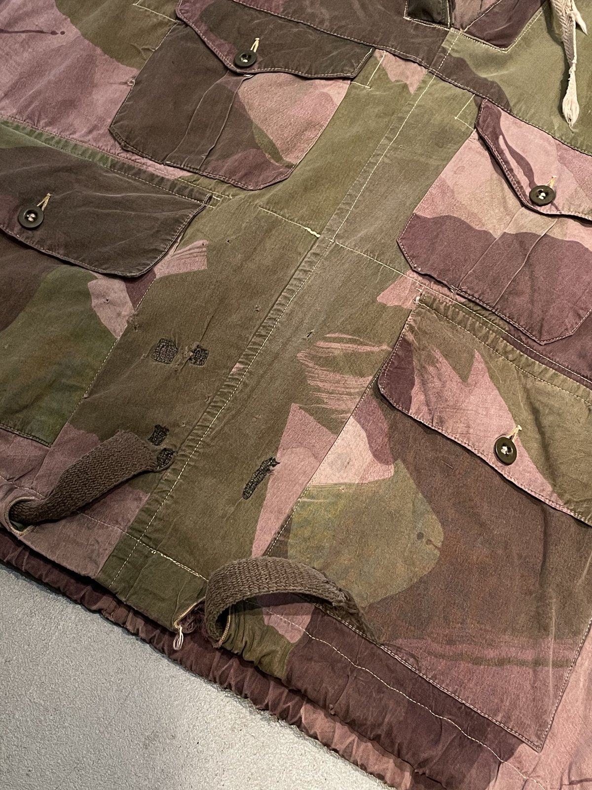 40s WWII British Army brush stroke camo windpro