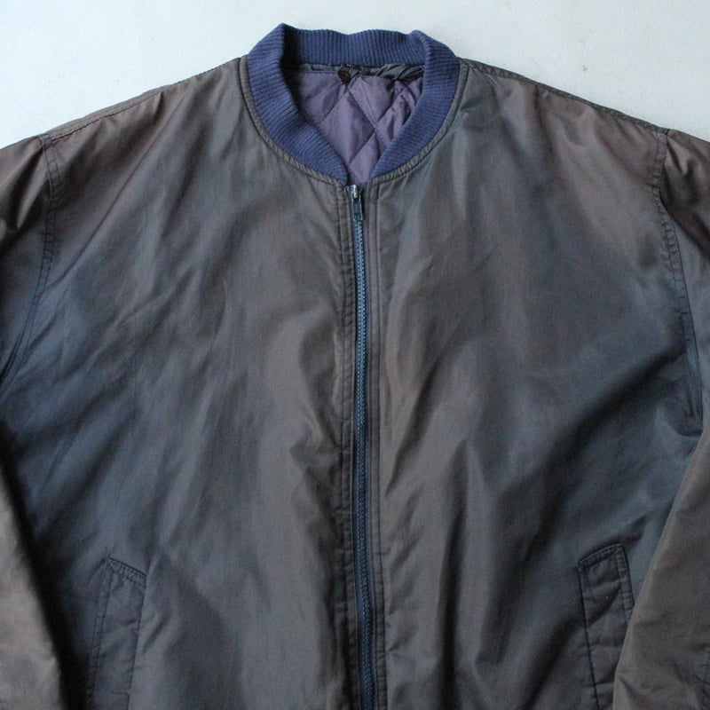 90s~ MA-1 type sunfade hooded jacket | sui & shara
