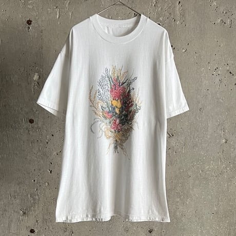 OHGAオオガ　Flower フラワープリントTシャツ OHGAオオガ Flower フラワープリントTシャツ セール