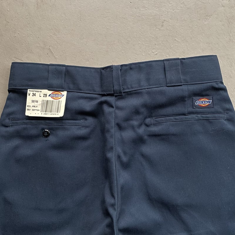 80s Dickies 874 work pants made in USA ''navy'' 80s Dickies 874 work pants made in USA ''navy''
