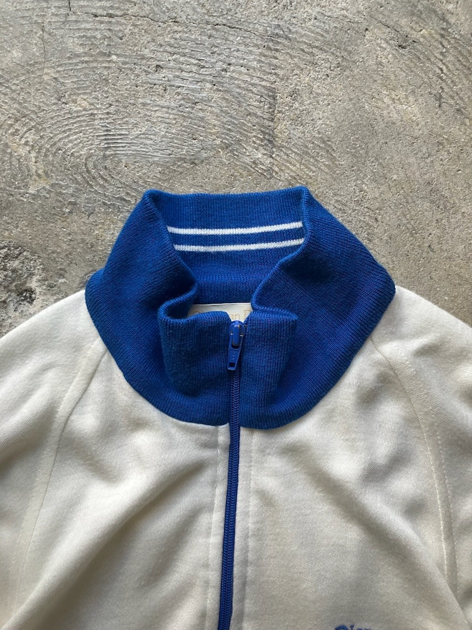 Christian Dior 青 トラックジャケット ストライプ付き Christian Dior 青 トラックジャケット ストライプ付き 超希少