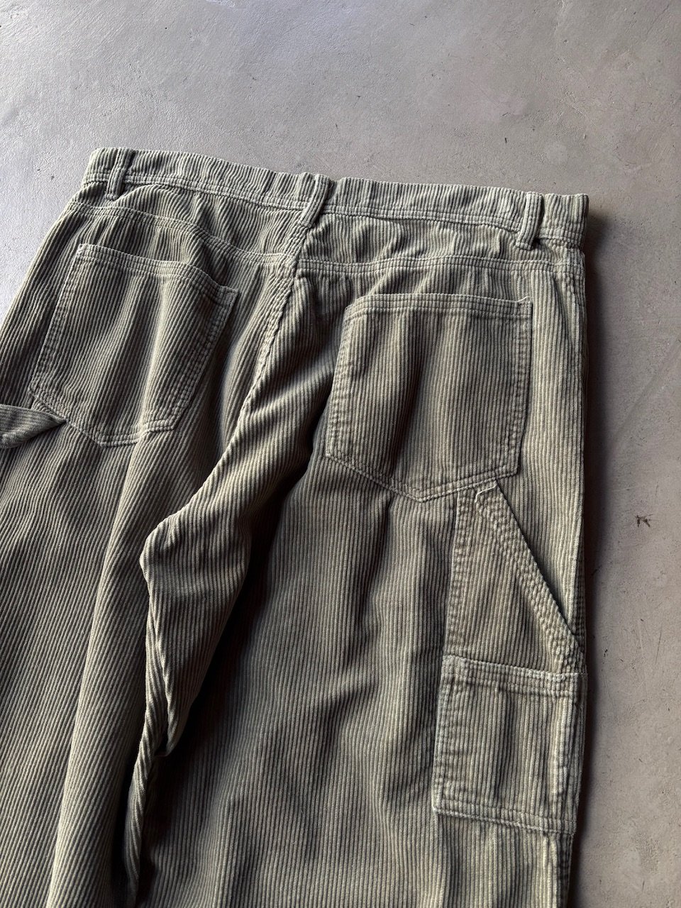 No boundaries double knee painter corduroy pan
