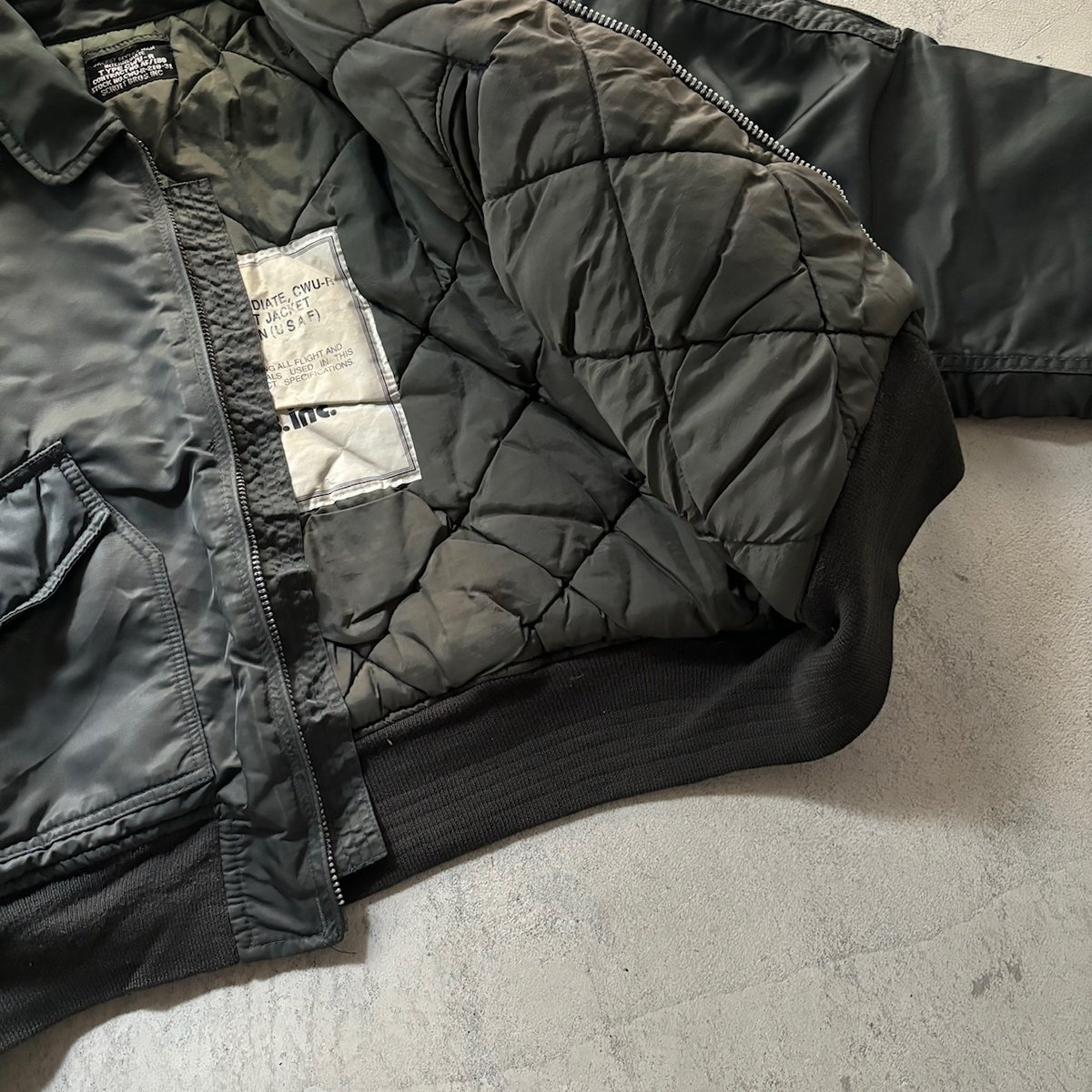 稀少 Schott 90sヴィンテージ CWU-R フライトジャケット L レディース] 1990s ヴィンテージ ショット CWU-R フライ