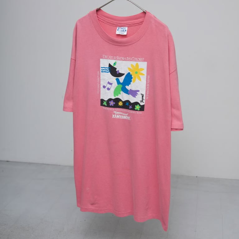 90s Art festival print T-shirt
