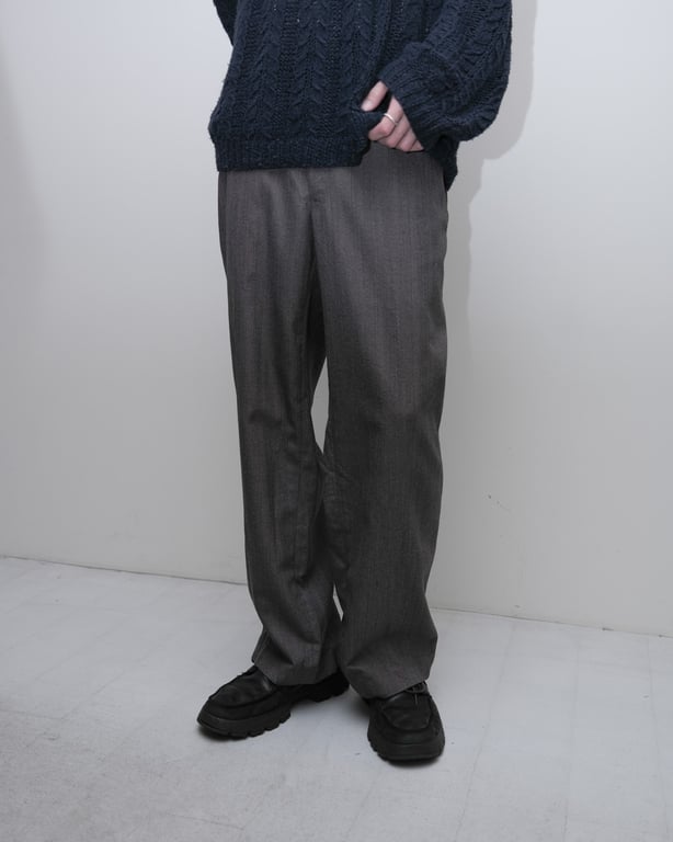 ~90s Christian Dior MONSIEUR stripe pattern slacks｜クリスチャンディオール