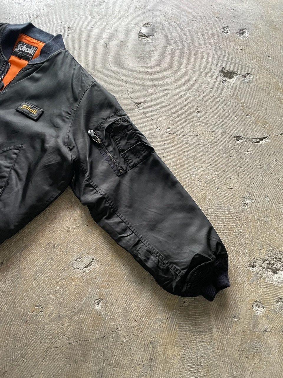 SCHOTT BROS INC 上野商会　MA-1 アメリカンカレッジ SCHOTT BROS INC 上野商会 MA-1 アメリカンカレッジ
