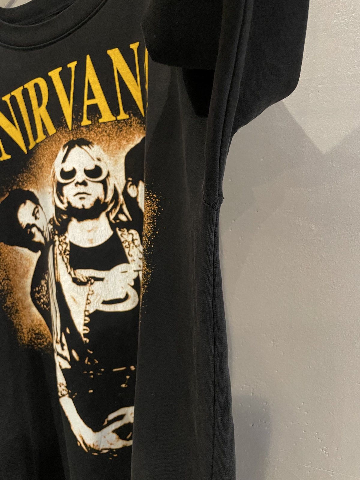 Nirvana bootleg sweat shirt | sui & shara