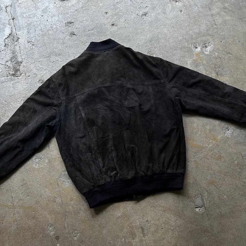-90's A-1 suède leather jacket バルスターブルゾン 90's A-1 suède leather jacket バルスターブルゾン